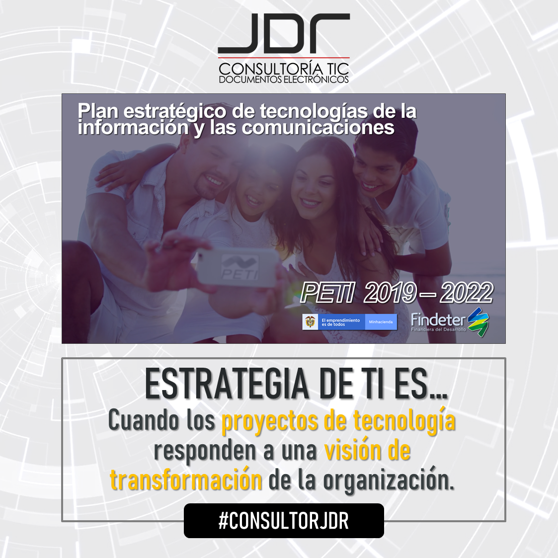 Plan Estrategico de TI en JDR